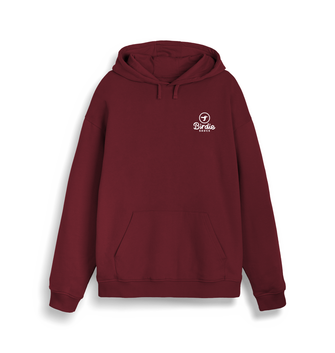 Burgundy Printed Sweater