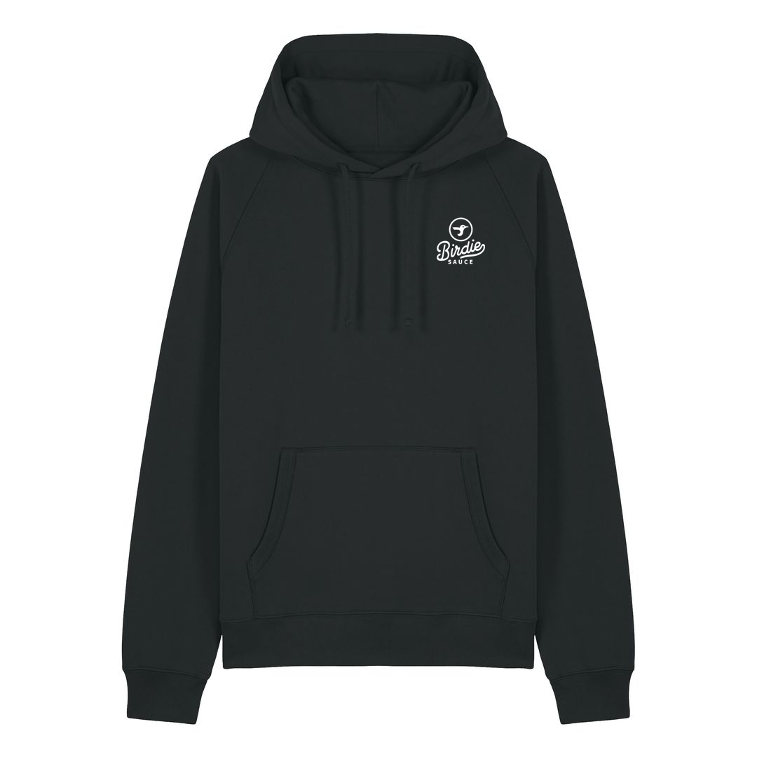 BIRDIE SAUCE OVERSIZED HOODIE BLACK Rick Shiels UK Shop