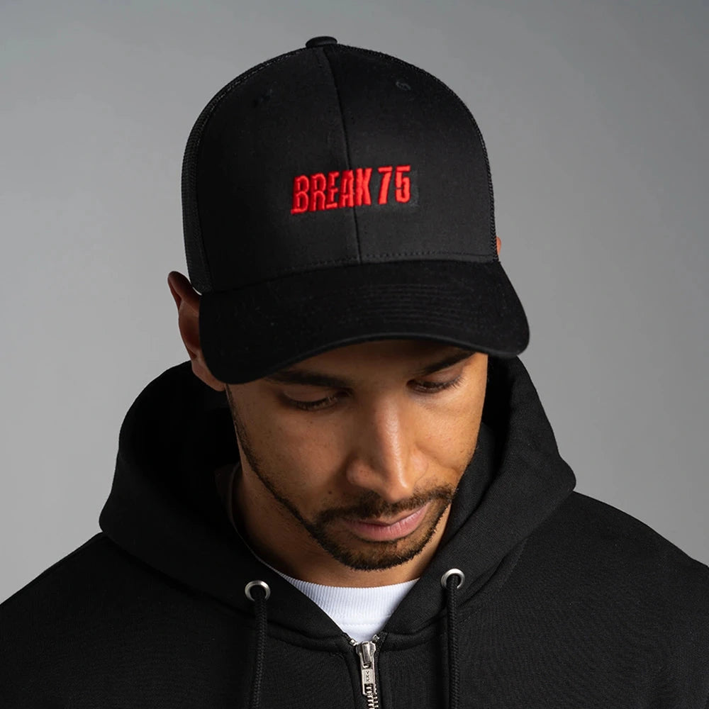 The Black Trucker Hat