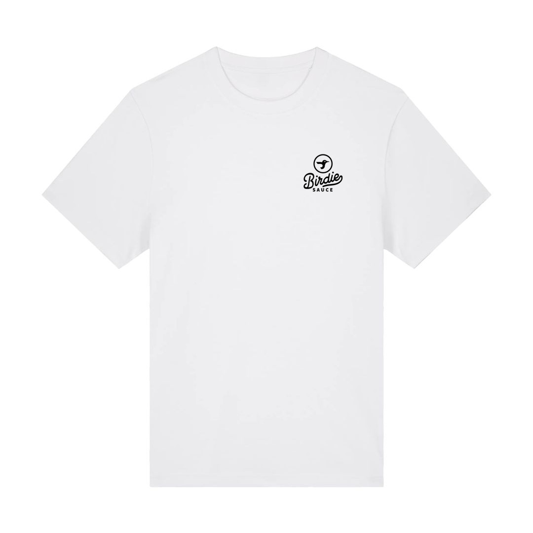 White The Original Birdie Sauce Printed Tee - White