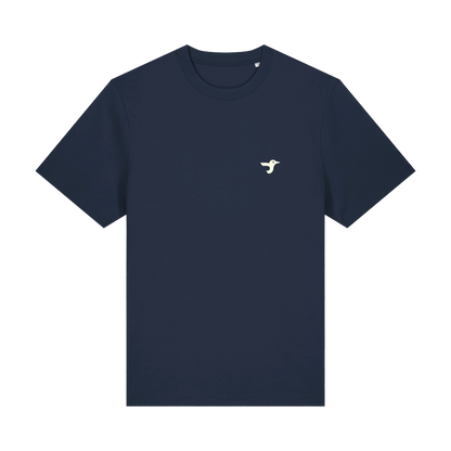French Navy Printed T-shirt