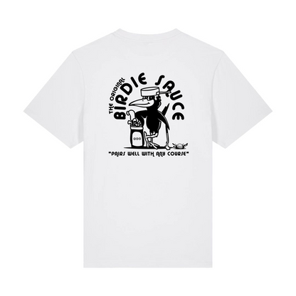 BIRDIE SAUCE OVERSIZED TEE - WHITE