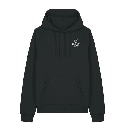 Black BIRDIE SAUCE OVERSIZED HOODIE - BLACK